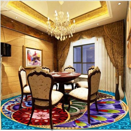 Dining 3d floorings design4